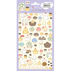 Puffy Chicken Stickers by BC USA