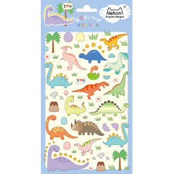 Puffy Dinosaur Stickers by BC USA