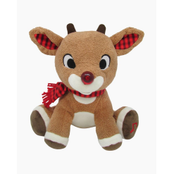 Rudolph the Red Nosed Reindeer Plush with Music and Lights by Kids Preferred