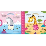 Wonder Wheel Amazing Animals Mix and Match Board Book by House of Marbles 1