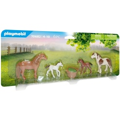Playmobil Ponies with Foals by Playmobil