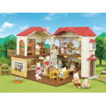 Calico Critters Red Roof Country Home Gift Set by Epoch Everlasting Play