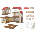Calico Critters Red Roof Country Home Gift Set by Epoch Everlasting Play 3