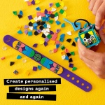 Dots Neon Tiger Bracelet Bag Tag by Lego 3