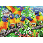 Land of Lorikeet 1000pc Puzzle by Ravensburger 1