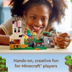 Minecraft The Rabbit Ranch by Lego 5