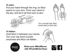 Mozi Flow Ring Iridescent by Fun In Motion Toys 3