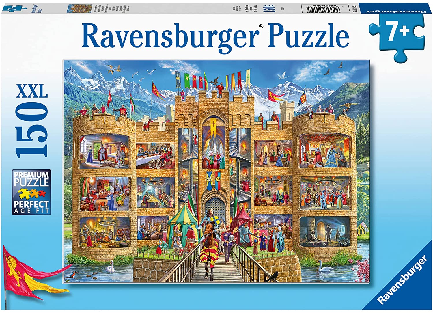 Cutaway Castle 150pc Puzzle by Ravensburger Cutaway Castle 150pc Puzzle by Ravensburger
