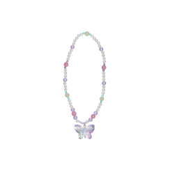 Fancy Flutter Butterfly Necklace by Great Pretenders