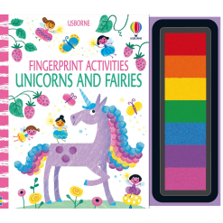 Fingerprint Activities Fairies and Unicorns by Usborne