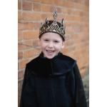 GoldBlack Medieval Crown by Great Pretenders