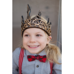 GoldBlack Medieval Crown by Great Pretenders 3