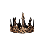 GoldBlack Medieval Crown by Great Pretenders 4