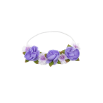 Lilac Flower Headband by Little Adventures