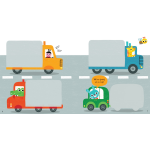Little Childrens Sticker Book by Usborne 2