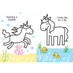 Little Coloring Unicorns by Usborne 1