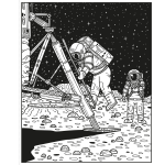Magic Painting Space by Usborne 1