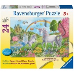 Prancing Unicorns 24pc Floor Puzzle by Ravensburger