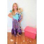 Purple Sparkle Mermaid Large 5 7 Years by Little Adventures 4