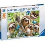 Sloth Selfie 500pc Puzzle by Ravensburger 1