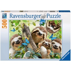 Sloth Selfie 500pc Puzzle by Ravensburger
