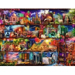 World of Books 2000pc Puzzle by Ravensburger 1