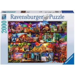World of Books 2000pc Puzzle by Ravensburger