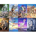 3D Lenticular Dinosaur Fact Cards Green by Artgame 4