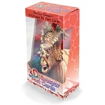 3D Lenticular Dinosaur Fact Cards Red by Artgame