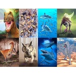 3D Lenticular Dinosaur Fact Cards Red by Artgame 4