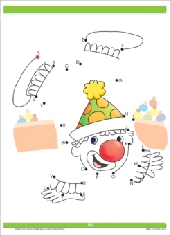 ABC Dot to Dots Preschool Workbook by School Zone 4