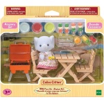 Calico Critters Bubblebrook Elephant Girls BBQ Picnic Set by Epoch Everlasting Play
