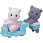 Calico Critters Persian Cat Twins by Epoch Everlasting Play