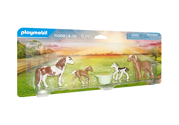 Playmobil Icelandic Ponies with Foals by Playmobil Playmobil Icelandic Ponies with Foals by Playmobil