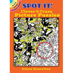 Spot It Clever Crazy Picture Puzzles by Dover Publications