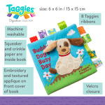 Taggies Buddy Dog Soft Book – 6×6″ by Mary Meyer 2