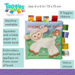 Taggies Sherbet Lamb Soft Book – 6×6″ by Mary Meyer 1
