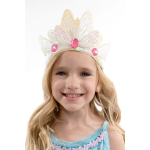 White Butterfly Soft Crown by Little Adventures 1