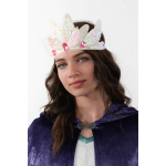 White Butterfly Soft Crown by Little Adventures 4