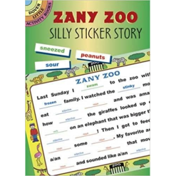 Zany Zoo Silly Sticker Story by Dover Publications