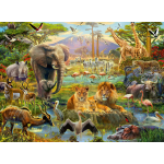Animals of the Savannah 200pc Puzzle by Ravensburger 1