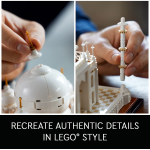 Architecture Taj Mahal by Lego 2