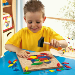 Geo Shape Tack Zap Play Set by Haba 1