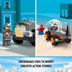 Marvel Spidey and His Amazing Friends Hulk vs. Rhino Truck Showdown by Lego 3