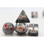 Misty Water Koi RPG Dice Set by Foam Brain Games 4