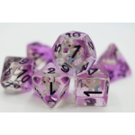 Purple Unicorn RPG Dice Set by Foam Brain Games 1