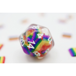 Rainbow Flag RPG Dice Set by Foam Brain Games 5