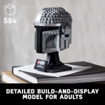 Star Wars The Mandalorian Helmet by Lego 1