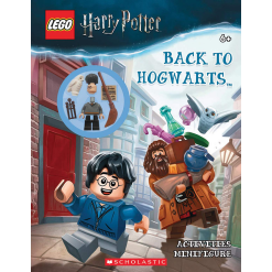 Back to Hogwarts LEGO Harry Potter Activity Book with Minifigure by Scholastic