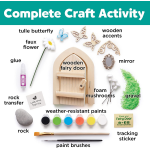 Butterfly Fairy Door by Creativity for Kids 2
